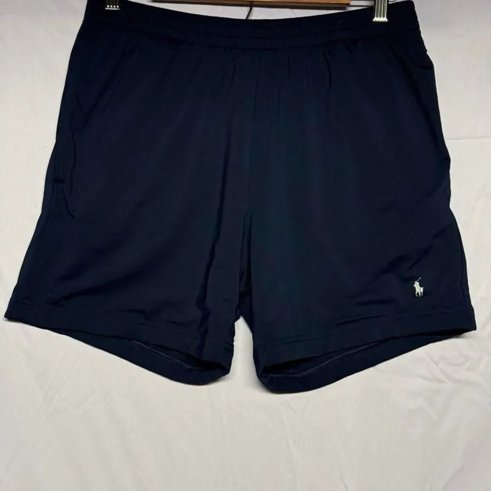 Polo-ralph-lauren Men's Navy and Black Shorts